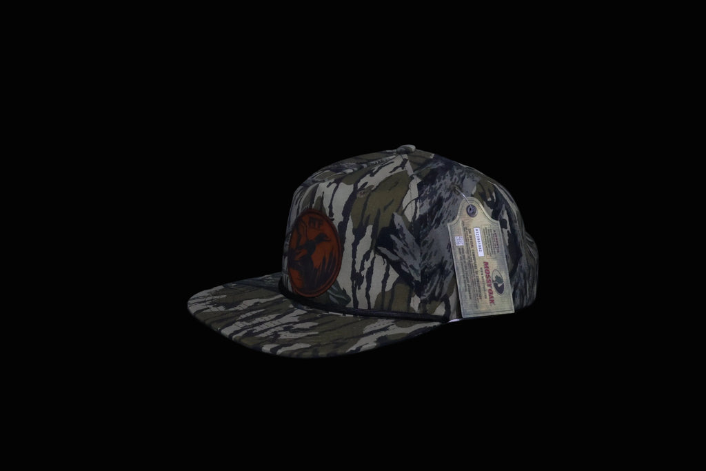 Mossy Oak Tree stand Rope Hat Flying Duck Patch