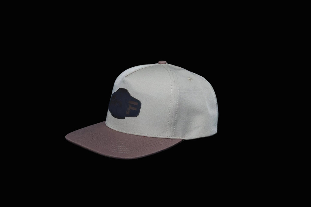 Two Toned Dog & Duck Patch Hat
