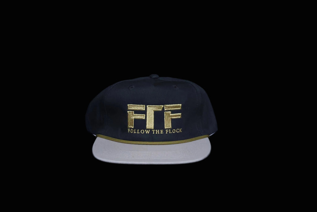 Black & Gold FTF Rope Hat