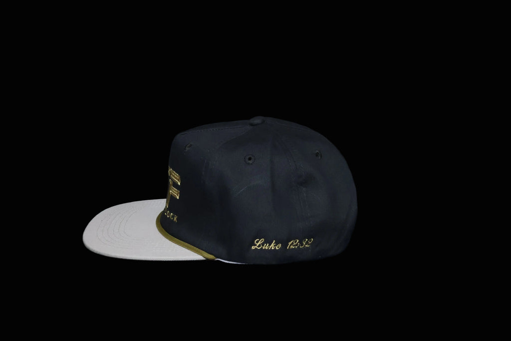 Black & Gold FTF Rope Hat